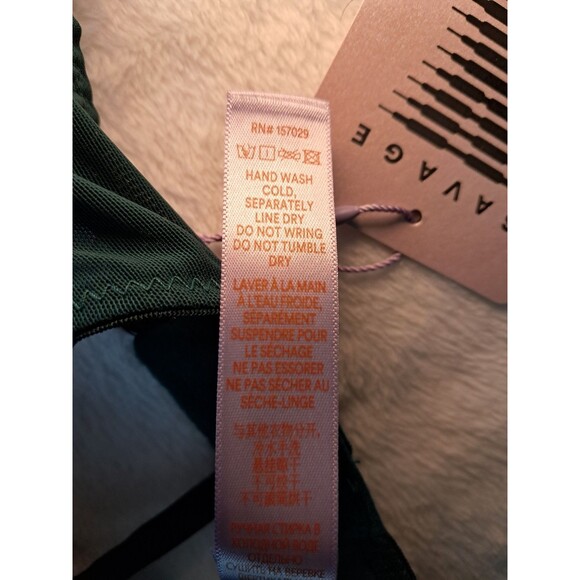 Savage X Fenty Shining Star Half Cup Plunge Bra Starstruck Wildflower 36C NWT - Picture 9 of 9